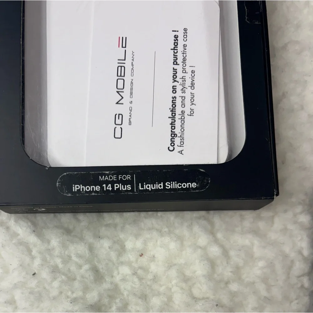 BMW M Black Liquid Silicone IPhone 14/15 Plus Case
